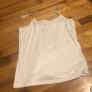 White tank top